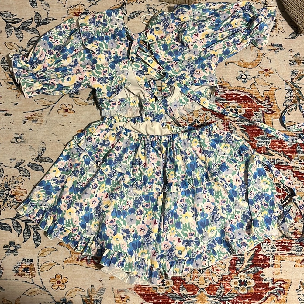 Romper dress , size medium